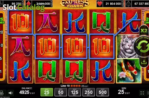 Скрин3. Empress Charm слот