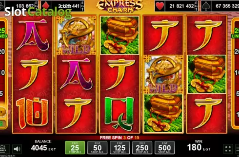 Скрин8. Empress Charm слот