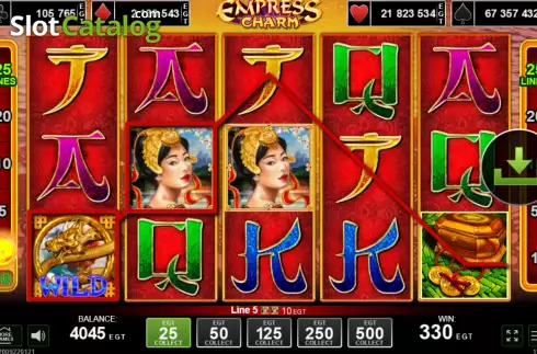 Скрин9. Empress Charm слот