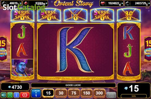 Скрин5. Orient Story слот