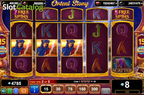 Скрин7. Orient Story слот