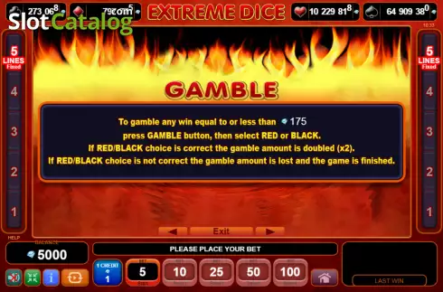 Скрин7. Extreme Dice слот