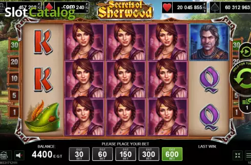 Скрин2. Secrets of Sherwood слот