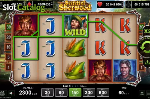 Скрин4. Secrets of Sherwood слот
