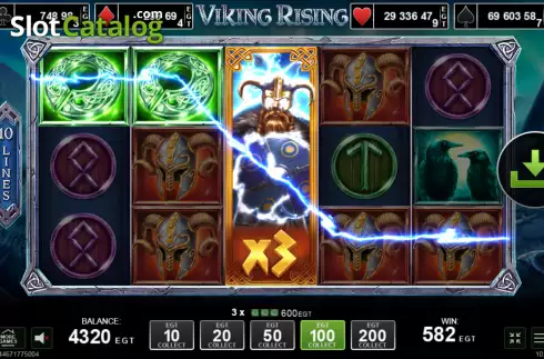 Скрин3. Viking Rising слот
