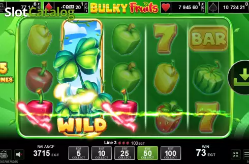 Скрин4. Bulky Fruits слот