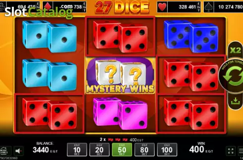 Скрин3. 27 Dice слот