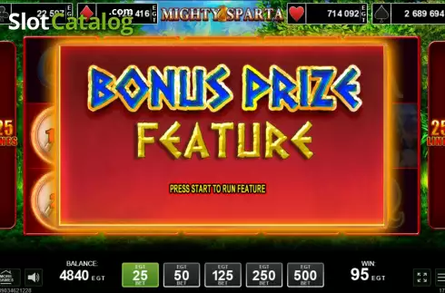 Скрин9. Mighty Sparta слот