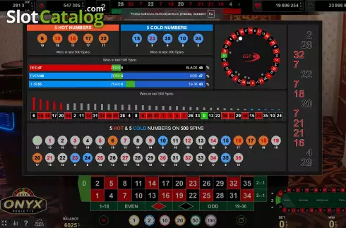 Скрин6. Onyx Roulette слот