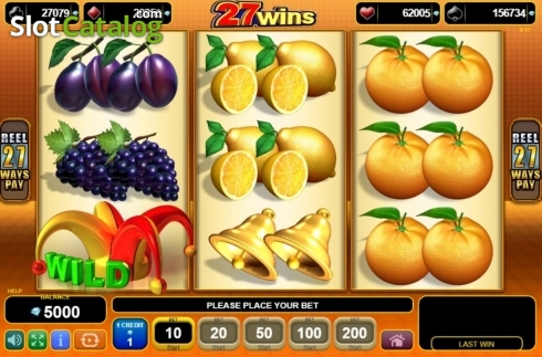 Скрин2. 27 Wins слот