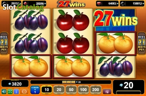 Скрин3. 27 Wins слот