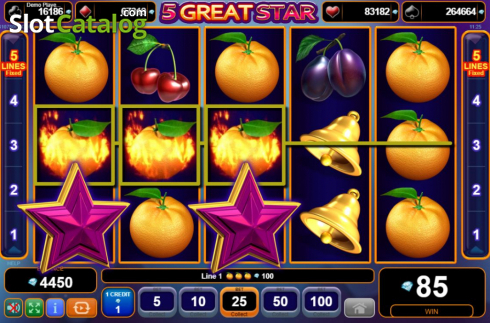 Скрин3. 5 Great Star слот