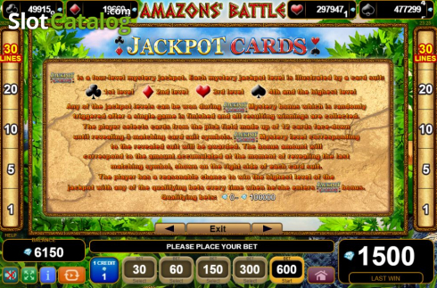 Скрин9. 50 Amazons' Battle слот