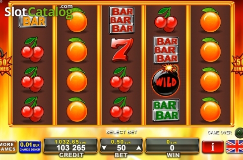 Скрин2. 50 Hot Blast (Amusnet) слот