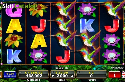 Скрин2. Flower Land слот