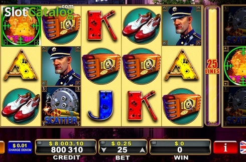 Скрин2. Gangster's Cash слот