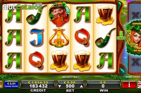 Скрин2. Irish Charm (Amusnet) слот