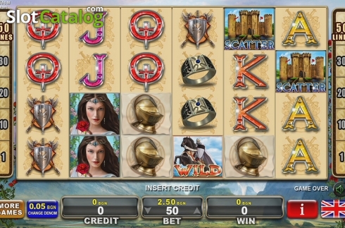 Скрин2. Knights Heart слот