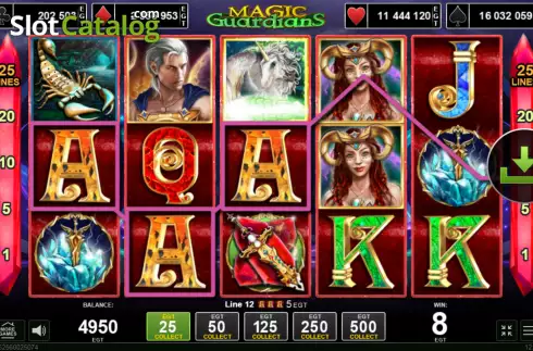 Скрин3. Magic Guardians слот