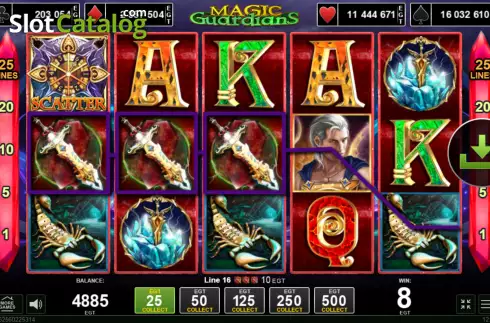 Скрин4. Magic Guardians слот