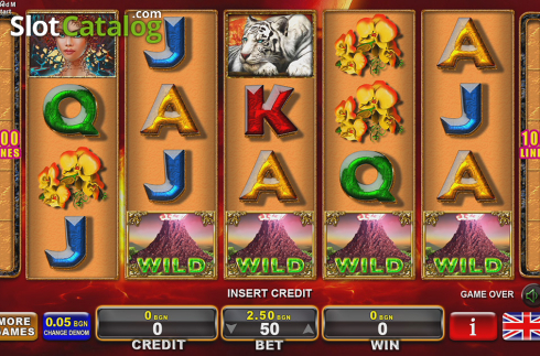 Скрин2. Volcano Wealth слот