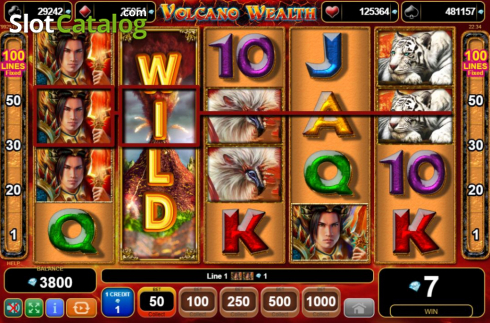 Скрин4. Volcano Wealth слот