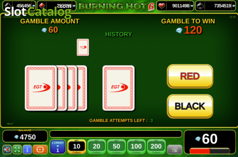 Скрин4. Burning Hot 6 Reels слот