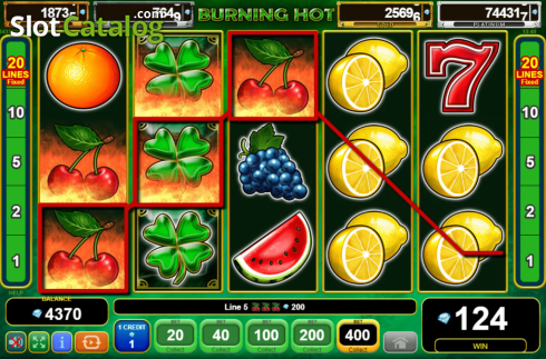 Скрин4. Burning Hot Egypt Quest слот