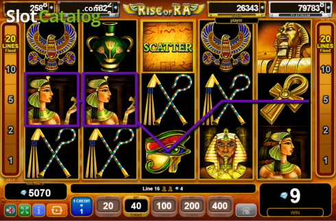 Скрин4. Rise of Ra: Egypt Quest слот
