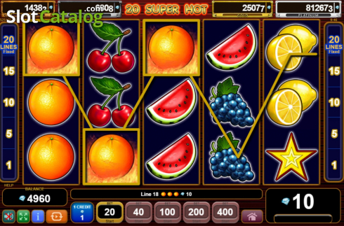 Скрин3. 20 Super Hot Egypt Quest слот