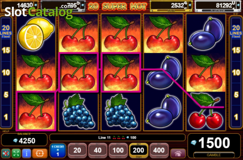 Скрин5. 20 Super Hot Egypt Quest слот