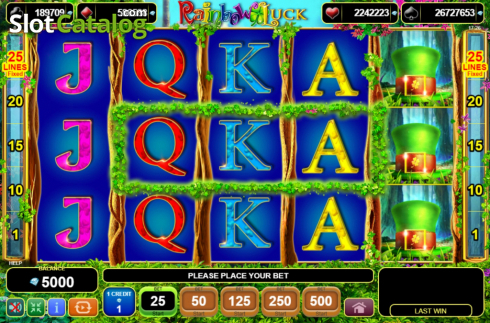 Скрин2. Rainbow Luck слот
