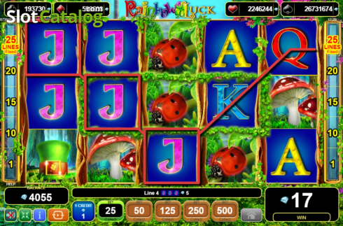 Скрин5. Rainbow Luck слот
