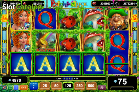 Скрин7. Rainbow Luck слот