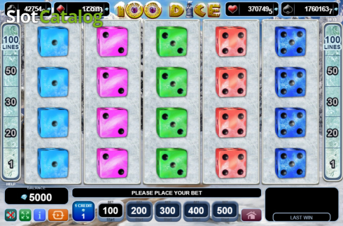 Скрин2. 100 Dice слот