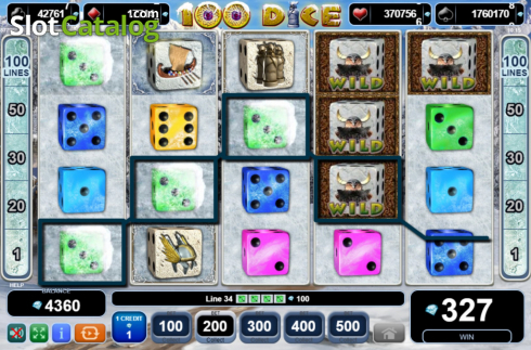 Скрин6. 100 Dice слот