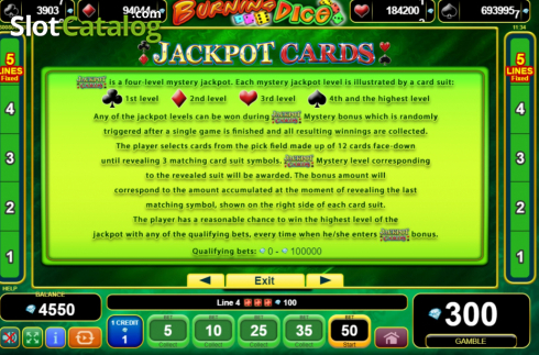 Скрин9. Burning Dice (Amusnet Interactive) слот