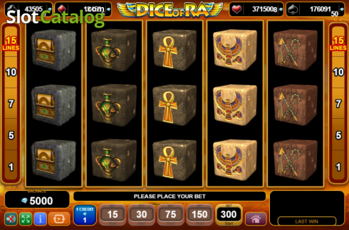 Скрин2. Dice of Ra слот