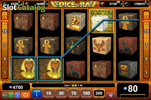 Скрин3. Dice of Ra слот