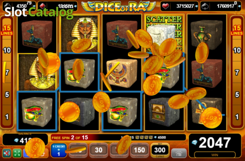 Скрин5. Dice of Ra слот