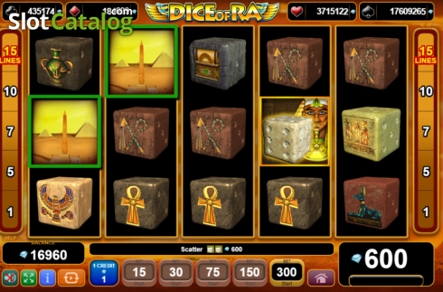 Скрин7. Dice of Ra слот