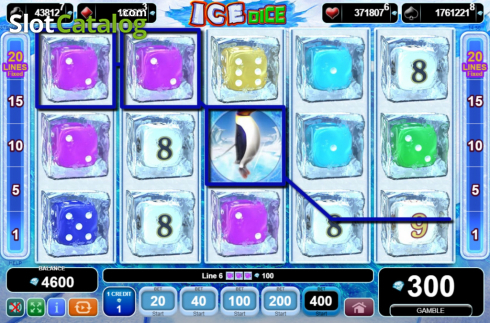 Скрин3. Ice Dice слот