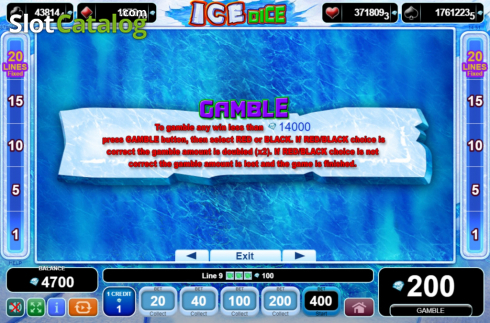 Скрин9. Ice Dice слот