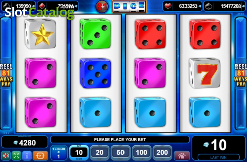 Скрин2. 81 Dice слот