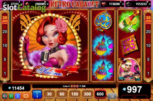 Скрин5. Retro Cabaret слот