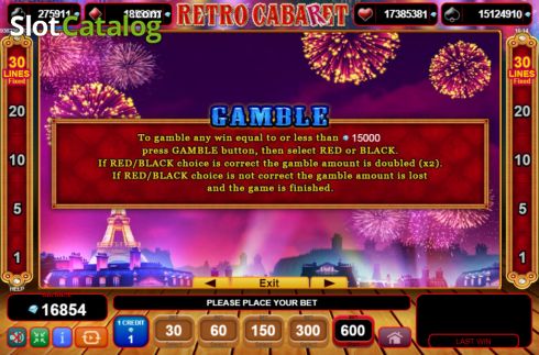 Скрин9. Retro Cabaret слот
