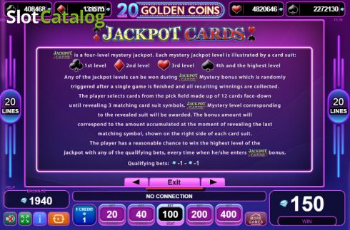 Скрин7. 20 Golden Coins слот