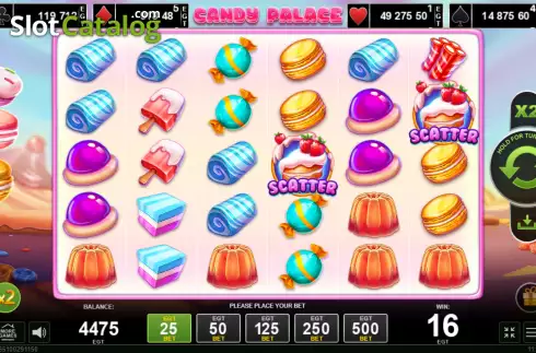 Скрин2. Candy Palace слот
