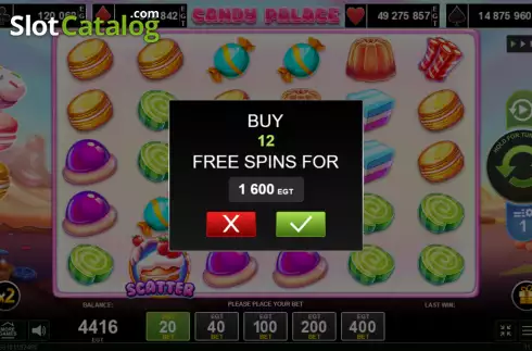 Скрин6. Candy Palace слот