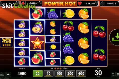 Скрин3. Power Hot Megawins слот